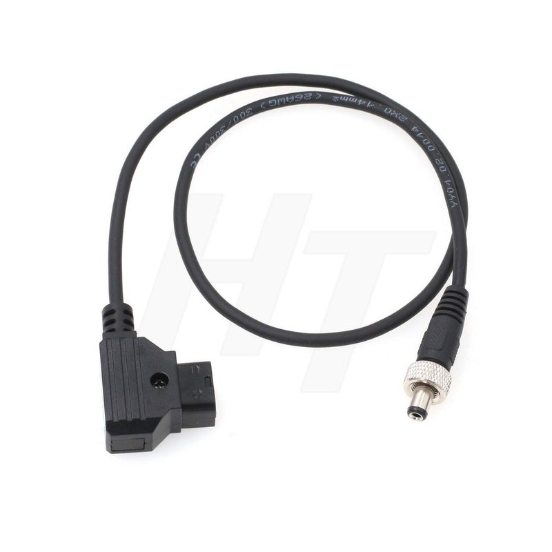 HangTon D-tap to Locking DC 2.5mm Power Cable for Lectrosonics Receiver Atomos Ninja V Blackmagic VA PIX-E7 Monitor Hollyland Mars 400 50cm - Image 1